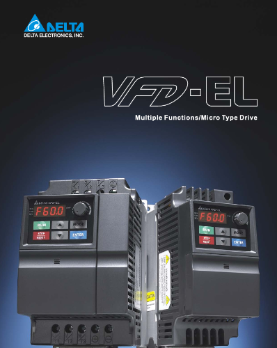 DELTA VFD-EL